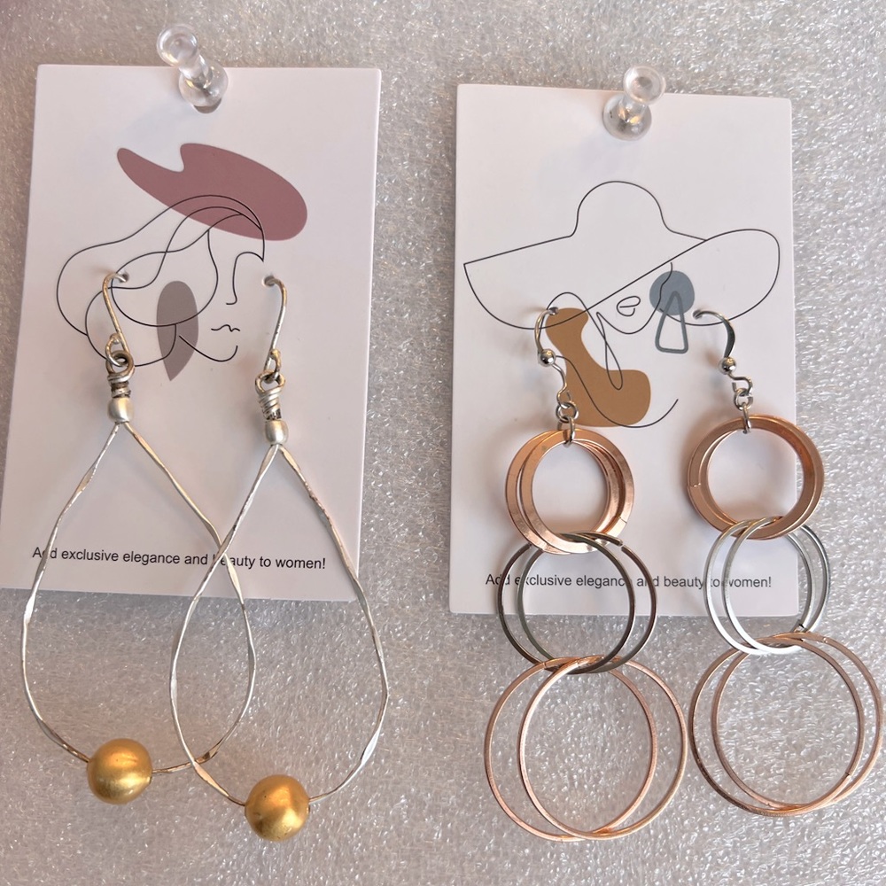 Earrings…2 for 8$